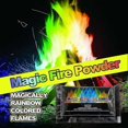 thumbnail image 2 of 10pcs Magical Flames Fire Color Changing Packets For Fire Pit, Campfires, Outdoor Fireplaces, Magic Fire Colourful Fire Powder, 2 of 5