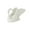 White Solid Swan Animals Asymmetrical 11" x 7" x 8", variant on 11" x 8" Silver Ceramic Swan Sculpture with Textured Grooves, by DecMode