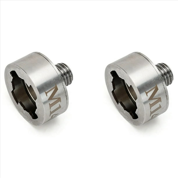 2X Adaptador de Bloqueo M14-X Mejorado para Discos de Corte de Amoladora Angular con Broca de Diamante, Fácil de Instalar