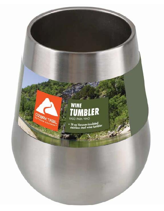 Official Campsite Wine Tester Stainless Steel Insulated Wine Tumbler With Lid for camping Ready to Ship
