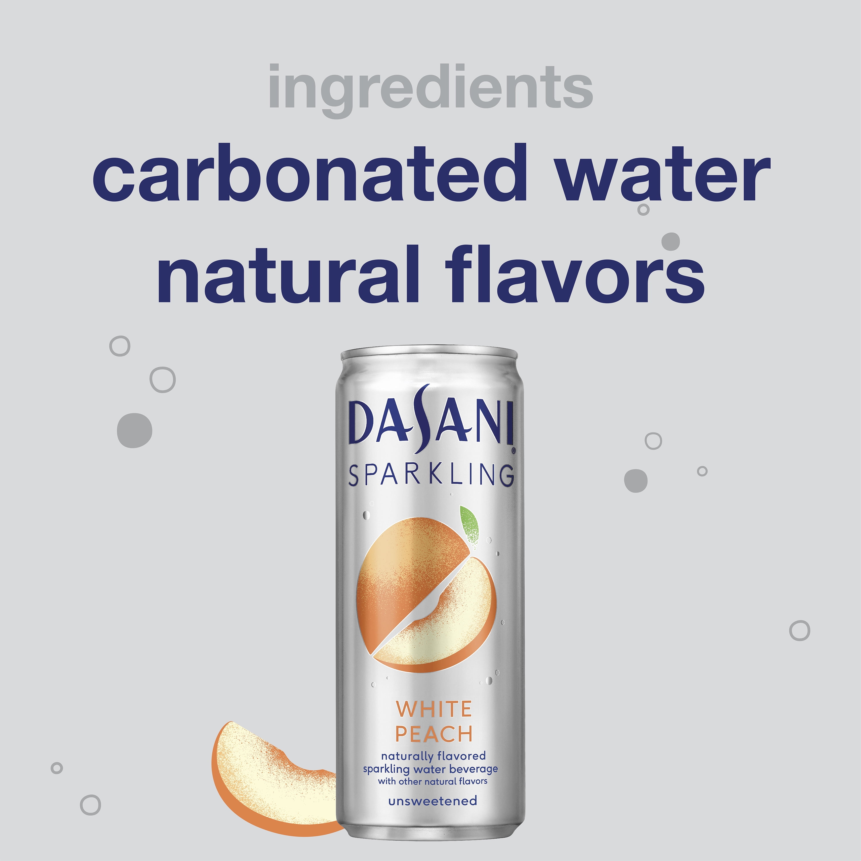 Dash Water - Seltzer Waters - Peach — Snackfully
