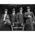 thumbnail image 2 of President Franklin Roosevelt Observes Memorial Day. Fdr Posed For Photographers On The Back Of His Train To Gettysburg, 2 of 2