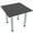 Asian Night, variant on 34" Small Square Table Metal Post Legs Conference Room Breakroom