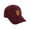 Burgundy, variant on Daxton Low Profile Adjustable Baseball Dad Hat Cap Old English Font Alphabet A to Z, Navy Hat Gold B