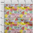thumbnail image 2 of oneOone Georgette Viscose Light Dusty Blue Fabric Tropical Sewing Craft Projects Fabric Prints By Yard 42 Inch Wide, 2 of 5