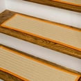 thumbnail image 2 of Colonial Mills SV21A008X028S 8 x 28 in. Seville Stair Tread Mats, Orange - Set of 13, 2 of 3