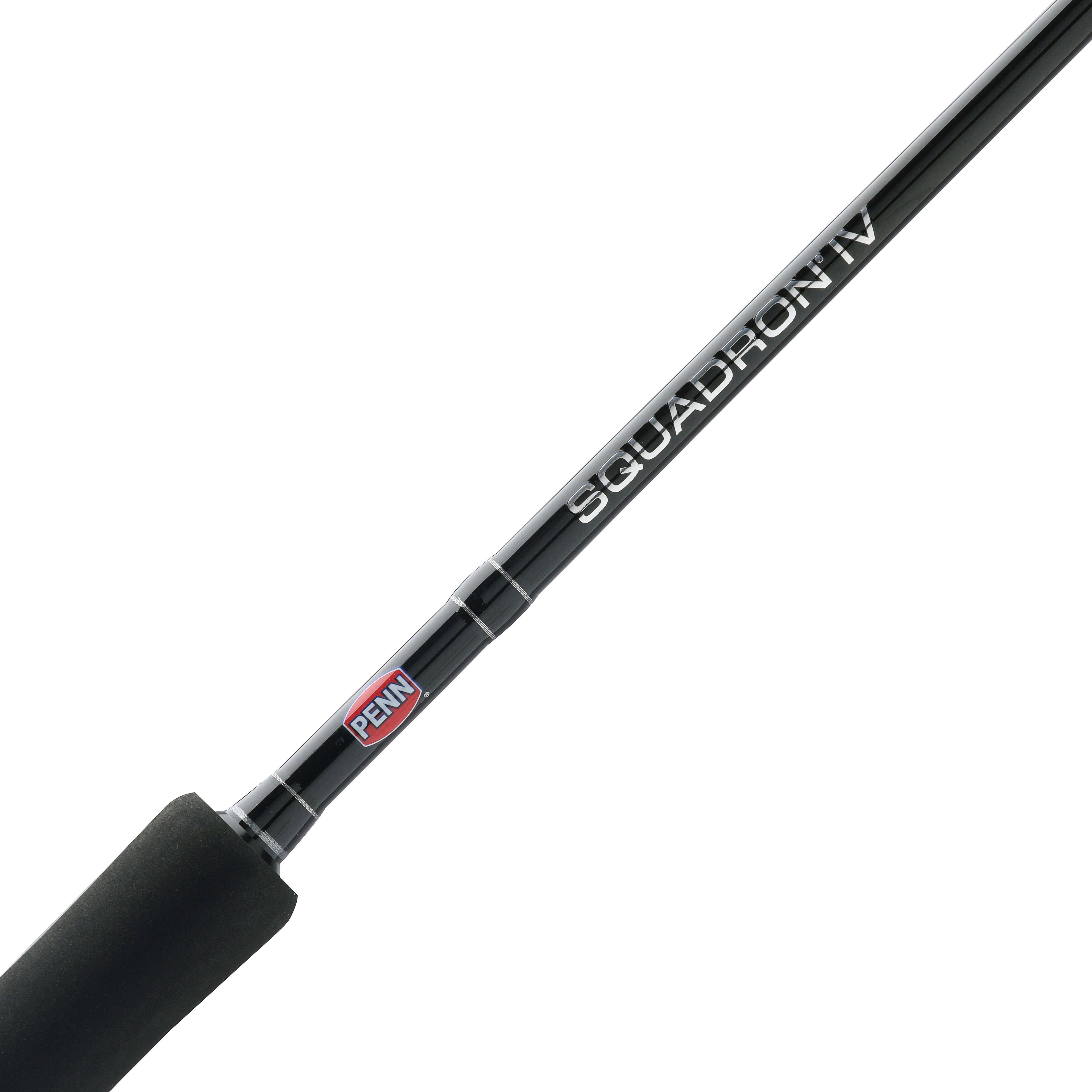 PENN Squadron IV Jig Casting Fishing Rod, 6'6" Medium