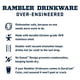 thumbnail image 4 of Vaso YETI Rambler 770 ml con aislamiento al vacío y tapa con pajita, 4 of 7