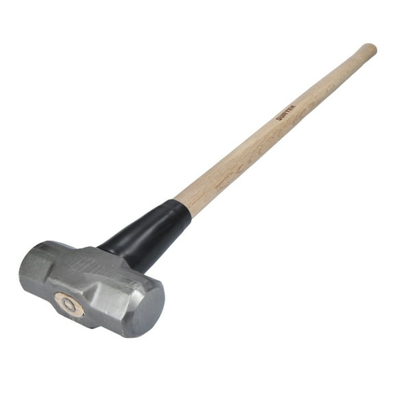 Surtek Octagonal Sledge Hammer, Long Wood Handle, 12-pound