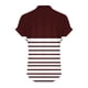 thumbnail image 4 of Vestidos Casuales Para Mujer, Blusas De Mujer De Moda Camiseta informal de manga corta con cuello en V y botones para mujer, 4 of 5