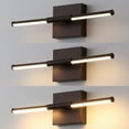 thumbnail image 6 of JONATHAN Y Makena 16.25" Modern Minimalist Dimmable Integrated LED Metal Wall Sconce, Oil Rubbed Bronze, 6 of 8