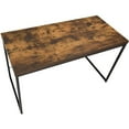 thumbnail image 2 of Hassch Bob Desk In Weathered Oak & Black 92396, 2 of 5