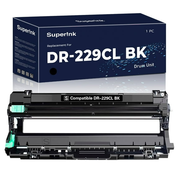 Compatible Brother DR229CL Black Drum Unit by Superink