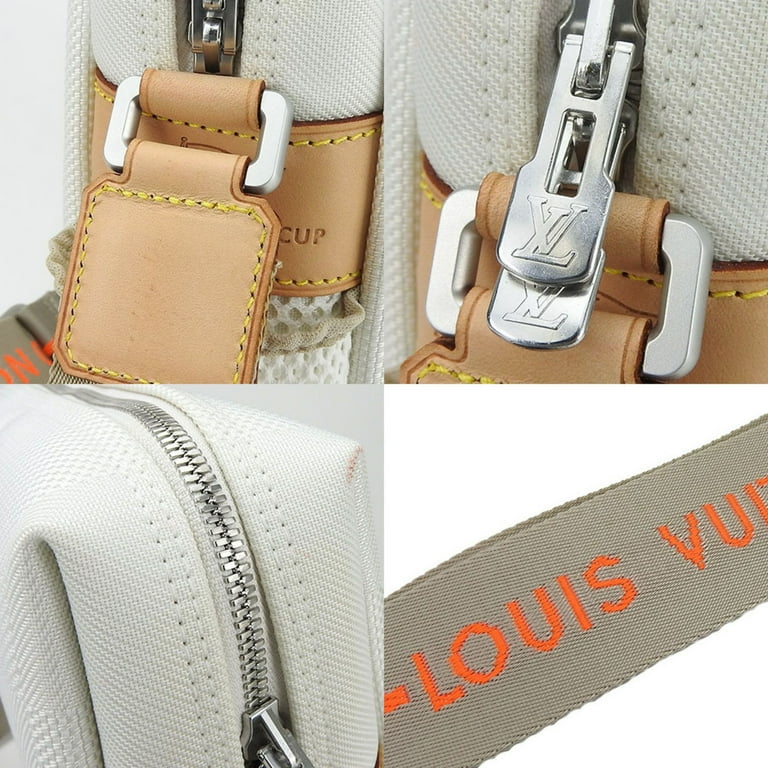Pre-Owned Louis Vuitton M80637 Men,Women,Unisex Shoulder Bag White 