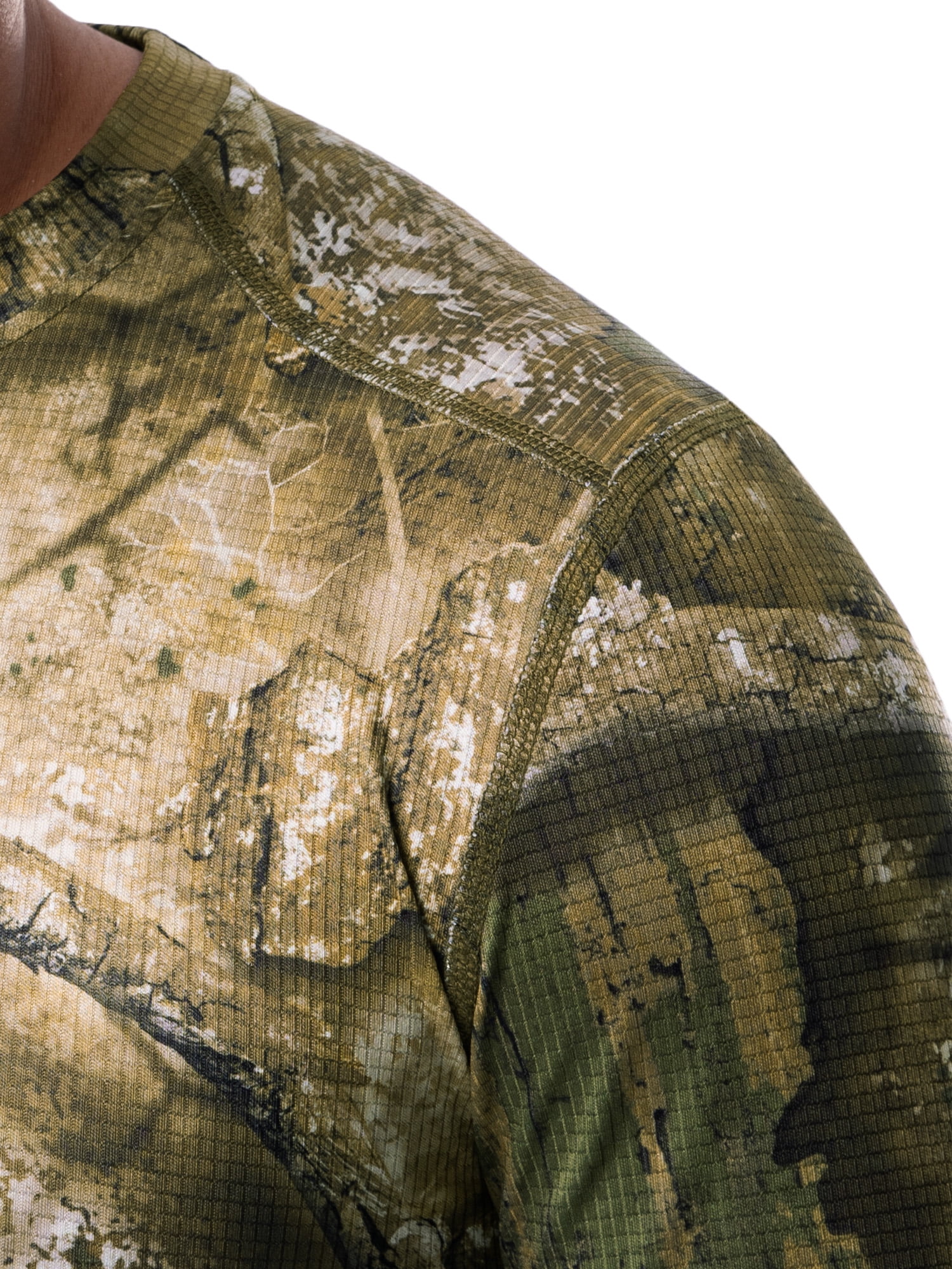 Mossy Oak Men's Gridtech Performance Thermall Shirt, Mossy Oak Terra Gila, XL