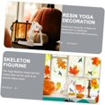 thumbnail image 4 of Manualidades Decoraciones de Halloween Decoración retro Decoración del hogar de Halloween Decoración de escritorio Esqueleto de resina Decoración de mesa, 4 of 5