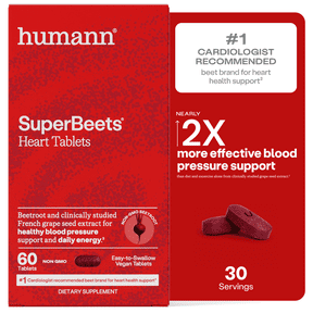 HumanN SuperBeets Beet Root Capsules, 90 Ct, Supports Nitric Oxide ...