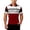 Red, variant on Mens Polo Shirt Short Sleeve with Button Basic Summer Shirts Sky Blue Casual Polos for Man