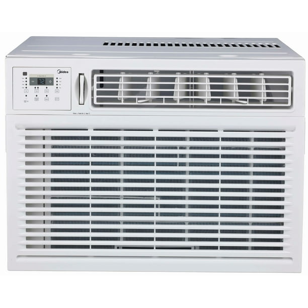 Midea 18 000 Btu 230v Smart Window Air Conditioner With Comfortsense Remote White Maw18s2wwt Walmart Com Walmart Com