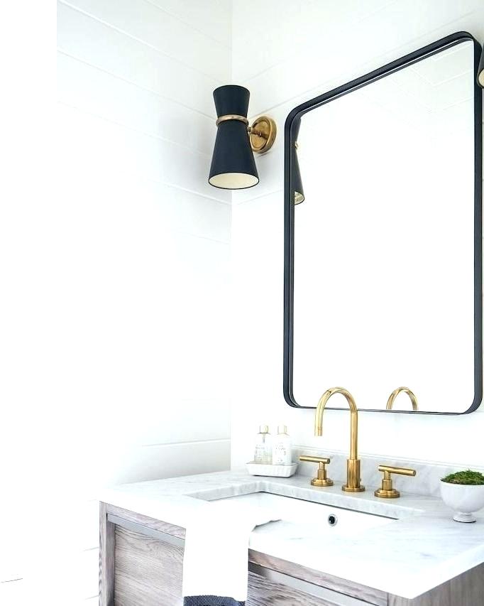 Decorative Framed Wall Mirror, Black Wall Mirror Decor, Multiple