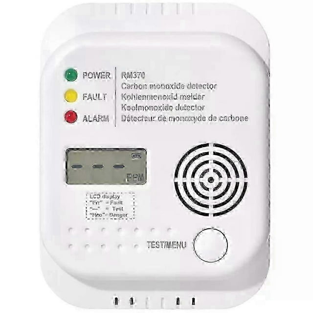 CO Melder Kohlenmonoxid Gasmelder Warnmelder Kohlenmonoxidmelder LCD