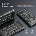 thumbnail image 3 of VRS Design Phone Case for Google Pixel 6, [Terra Guard] Sturdy Dual Guard with Raised Edges Camera Protection (Black), 3 of 7