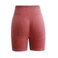 thumbnail image 6 of Sngxgn Yoga Shorts for Women Tummy Control High Waist Yoga Shorts(Pink,S), 6 of 7