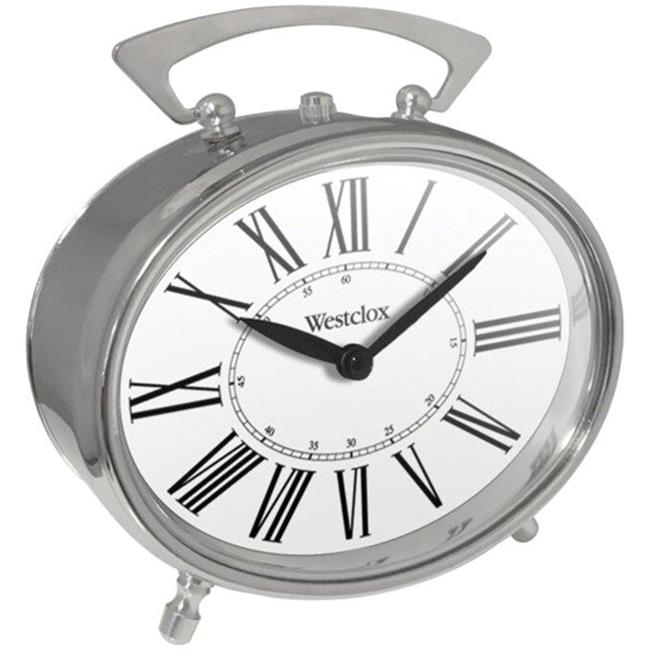 Westclox 75064 Oval Bell Alarm Clock, Silver Walmart Canada