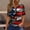 2-Multicolor, variante sur Xdegoge Aubaines du 4 Juillet, Vêtements de Travail Blouses Décontractées de Bureau en Coton, Hauts Grande Taille pour Femmes Été 2X, Chemise à Rayures Bleues, en Liquidation Ou Liquidation, Blouses pour Femme, Multicolore 2X