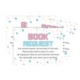 thumbnail image 1 of Inkdotpot 30Gender Reveal Its a Boy Its a Girl Baby Shower Book Request Cards Bring A Book Instead Of A Card Baby Shower Invitations Inserts Games, 1 of 6