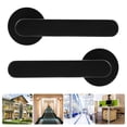 thumbnail image 4 of Cerradura de manija, Cerradura de manija mecánica silenciosa Cerradura de puerta interior Palanca de puerta de seguridad Durabilidad probada en el tiempo, 4 of 12