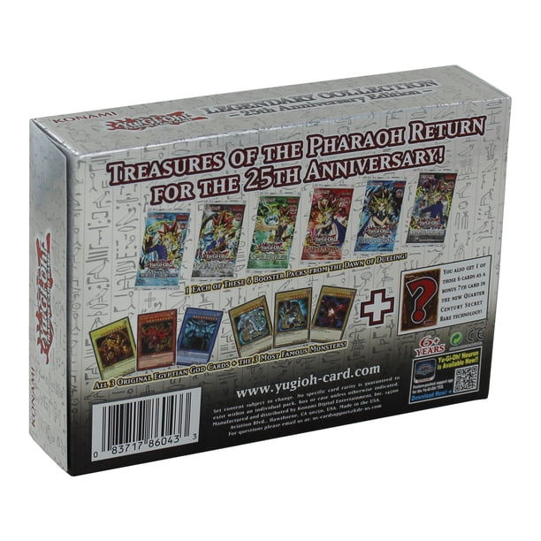 Yu-Gi-Oh!, Legendary Collection 25th Anniversary Box, 6 Booster