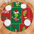 thumbnail image 2 of Round Elastic Tablecloth,Reusable Washable Table Cover,Table Cloth Fits 45"-52" Round Tables for Dinner, Outdoor, Picnic, Flowers, 2 of 3