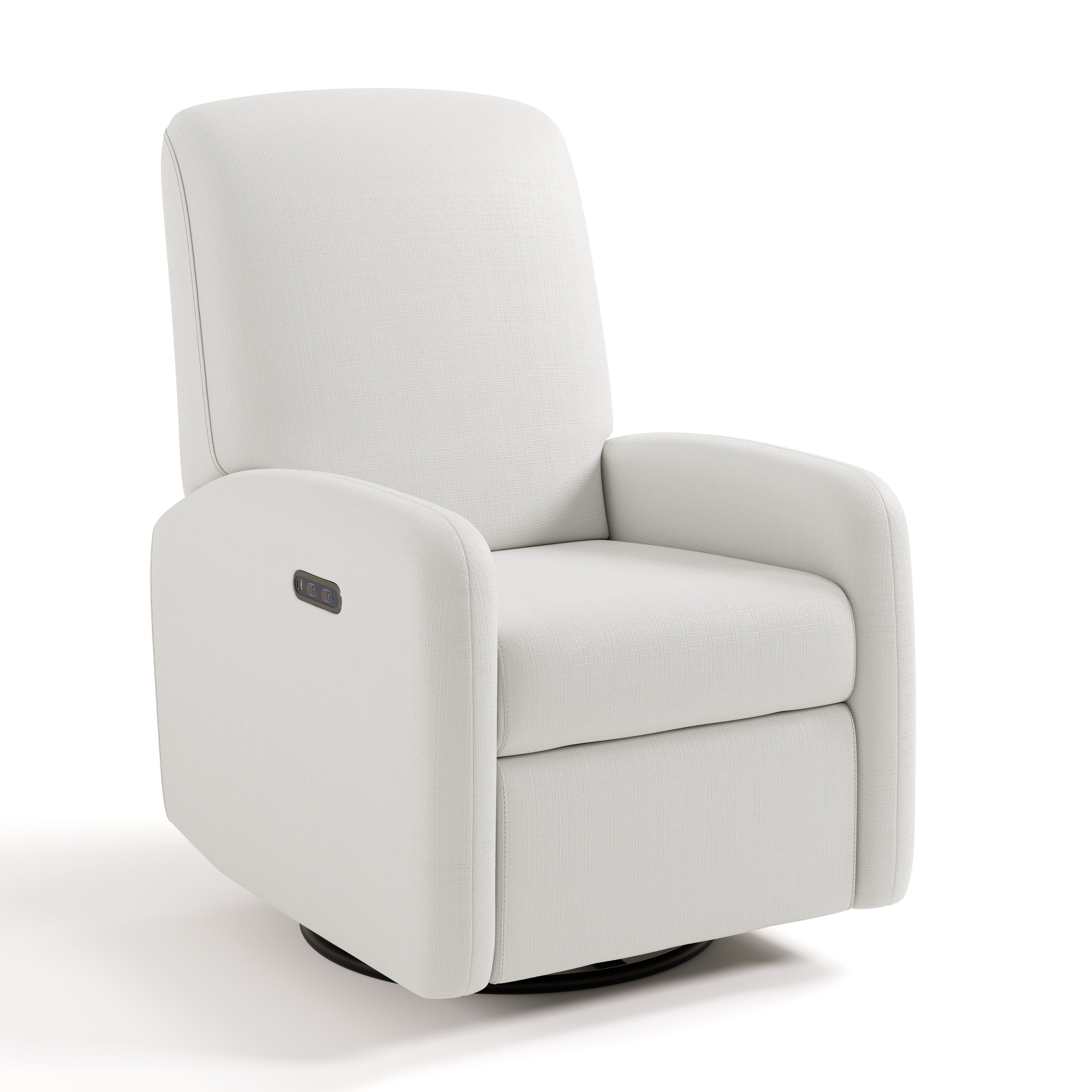 Graco Bellwood Power Recliner Swivel Glider, Ivory Basketweave