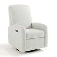 thumbnail image 3 of Graco Bellwood Power Recliner Swivel Glider, Ivory Basketweave, 3 of 11
