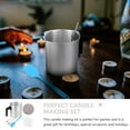 thumbnail image 5 of GOOHOCHY 1 Set Stainless Steel Candle Making Pouring Pot Scented Candle Candle Making Kit, 5 of 8