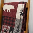thumbnail image 7 of Donna Sharp Bear Peak Cotton Quilted Lodge Throw Blanket, 7 of 7