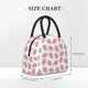 thumbnail image 2 of Balery Strawberry Bolsa de Almuerzo para Mujeres, Caja de Almuerzo, Bolsa de Almuerzo Pequeña Impermeable, Tote de Almuerzo Reutilizable con Gran Capacidad, 2 of 6