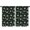 Alien UFO Black, variant on Blackout Kids Curtains,Alien Rocket Deep Blue Pattern Children's Insulated Curtains Set Of 2,Bedroom Essentials,Toddler Room Decor 52"x84"