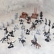 thumbnail image 4 of Figuras de acción de simulación de soldados antiguos, juguete de infantería del ejército para niños. C, 4 of 7