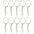 thumbnail image 2 of Key Ring, Alloy Key Chain Diy Accessory Excellent Alloy Material  For Fashion Accessories For Girlfriend Gift For Love Gift For Girls Accessories Silver,Gold, 2 of 8