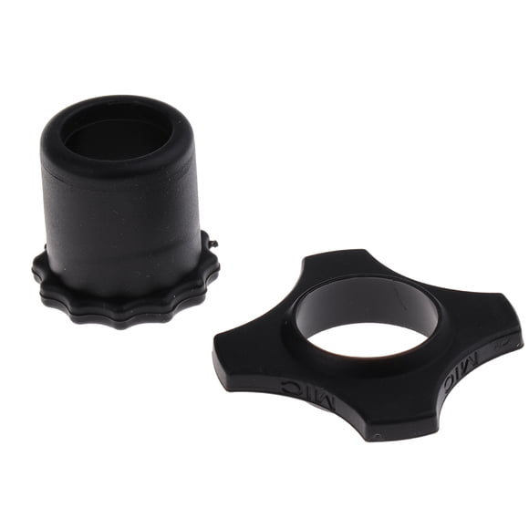 Base De De Protección Antideslizante Para Micrófono Inalámbrico Base Inferior Micrófono Para Accesorio De Etapa KTV Negro CUTICAT Rodillo de soporte deslizante de micrófono