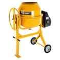 thumbnail image 1 of Revolvedora de Concreto Eléctrica 140L 1 HP 1/2 Saco Motor 550 W 2800 RPM Kingsman  amarillo, 1 of 10