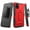 Red, variant on Rome Tech Belt Clip Holster Case with Kickstand for Alcatel TCL A3X A600DL, Dual Layer Shockproof Phone Cover, Black