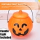 thumbnail image 2 of Halloween Decoración 2024 Tarro de almacenamiento portátil para Halloween con forma de sonrisa, tarro para dulces con tapa (con luz)(Buy 2 save 10%), 2 of 7
