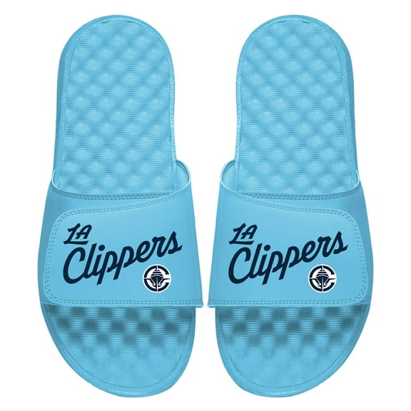 Youth ISlide  LA Clippers Combo Logo Slide Sandals
