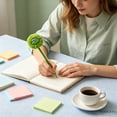 thumbnail image 2 of Under $6 FEOLGEHLY Cute Smooth Writing Ballpoint Pen, Plush Monster Decorative Gel Pen, Creative Journaling Pen for Office & Daily Use, 2 of 6