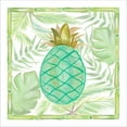 thumbnail image 2 of Great Art Now Tropical Pineapple II by Ani Del Sol, Framed Wall Art, 13W x 13H, 2 of 3