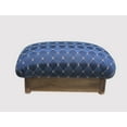 thumbnail image 3 of Inc. Rocking Padded Foot Stool 7" Tall Maple Stain (Made in The USA) (Rhapsody Blue), 3 of 5