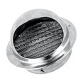 thumbnail image 1 of VONKY Bouchons de Sortie d'Air en Acier Inoxydable 304 avec Écran en Maille Intégré Capot de Ventilation 100mm, 1 of 9